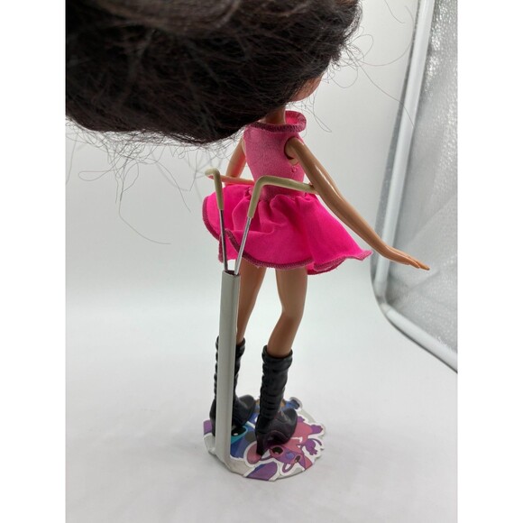Ultra Rare Peyton Twiins Bratz Doll Dark Black Knee High Boots - Picture 3 of 5